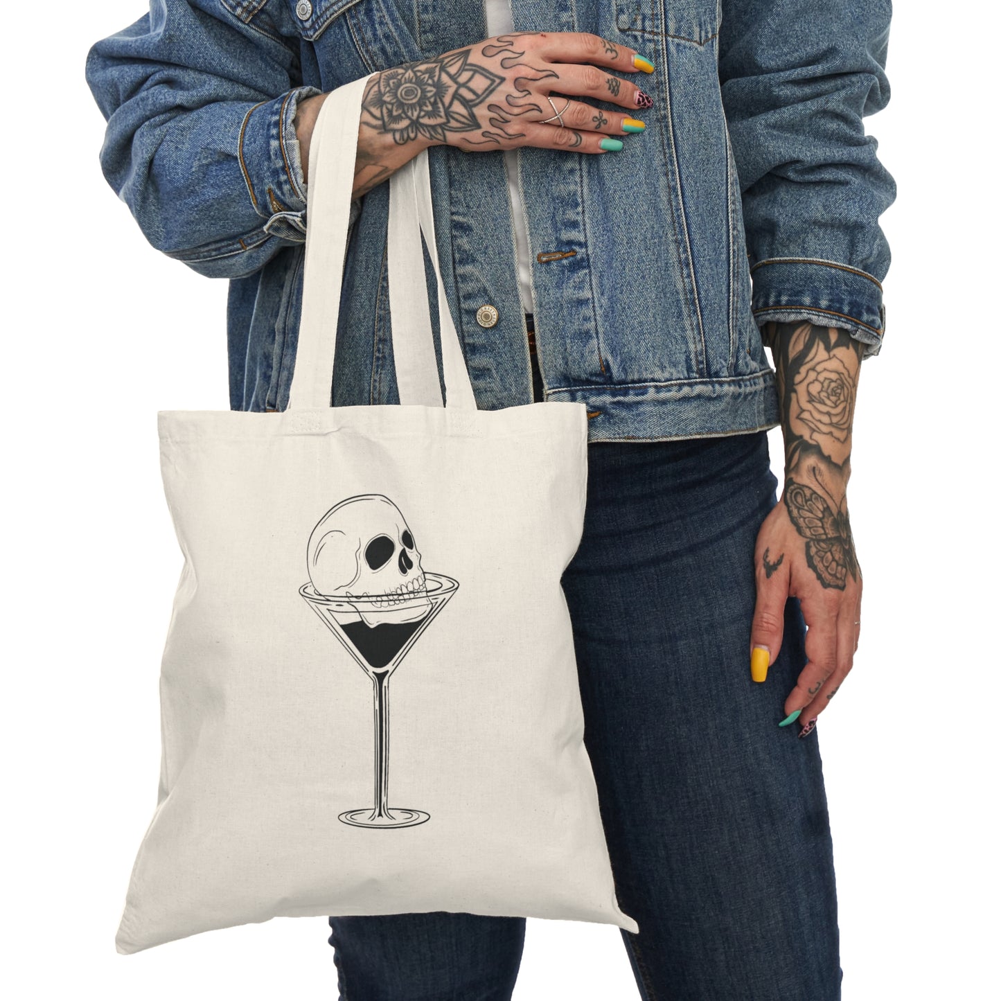 Tote Bag | Natural Tote Bag | Printed Tote Bag | Drinks On Me