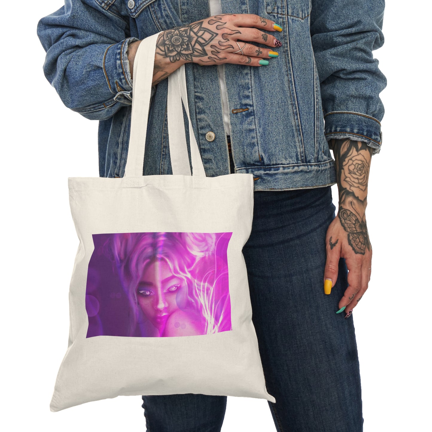 Tote Bag | Natural Tote Bag | Printed Tote Bag | Fairyland