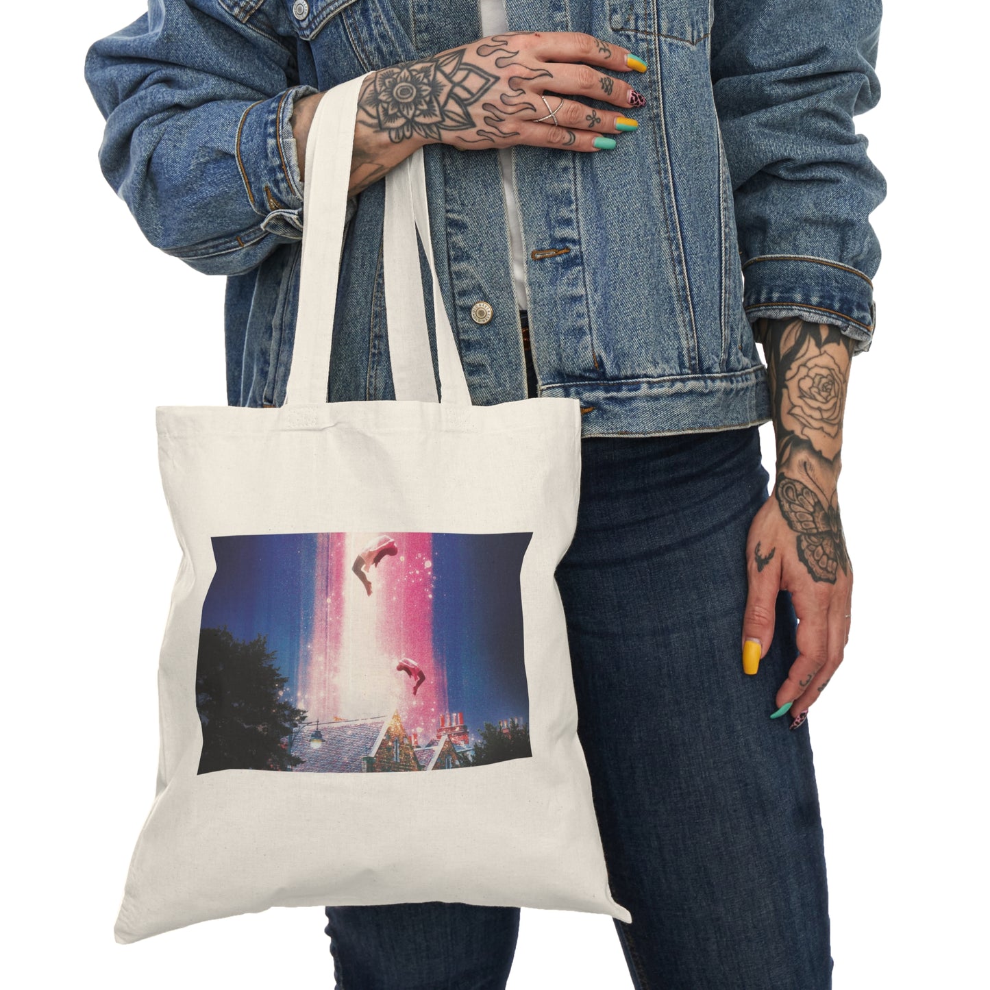 Tote Bag | Natural Tote Bag | Printed Tote Bag | Space Travel
