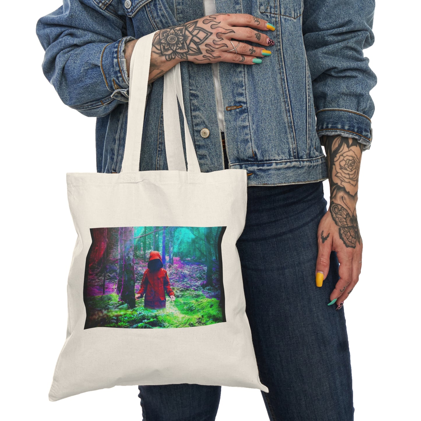 Tote Bag | Natural Tote Bag | Printed Tote Bag | Forest Boy