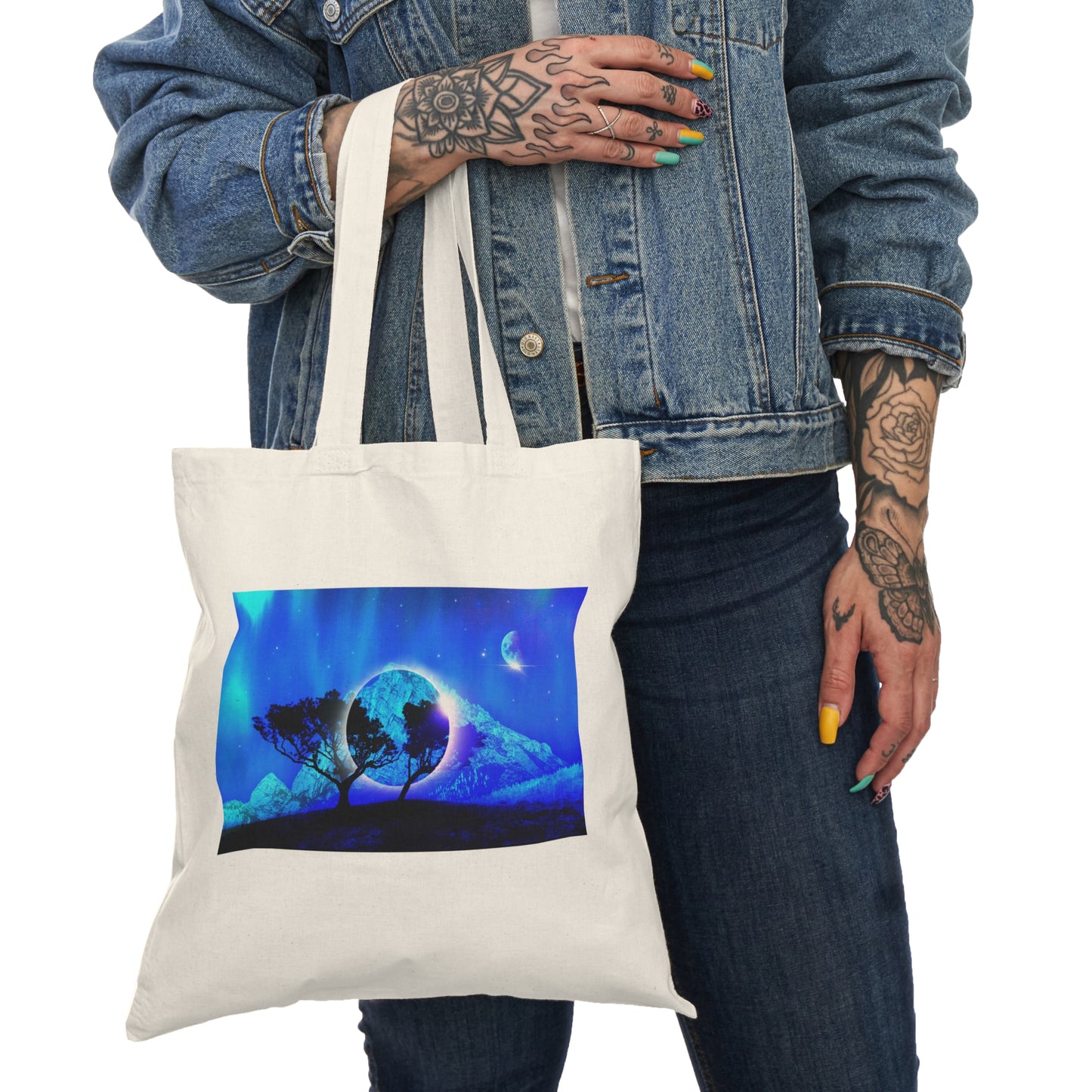 Tote Bag | Printed Tote Bag | Blue Moon